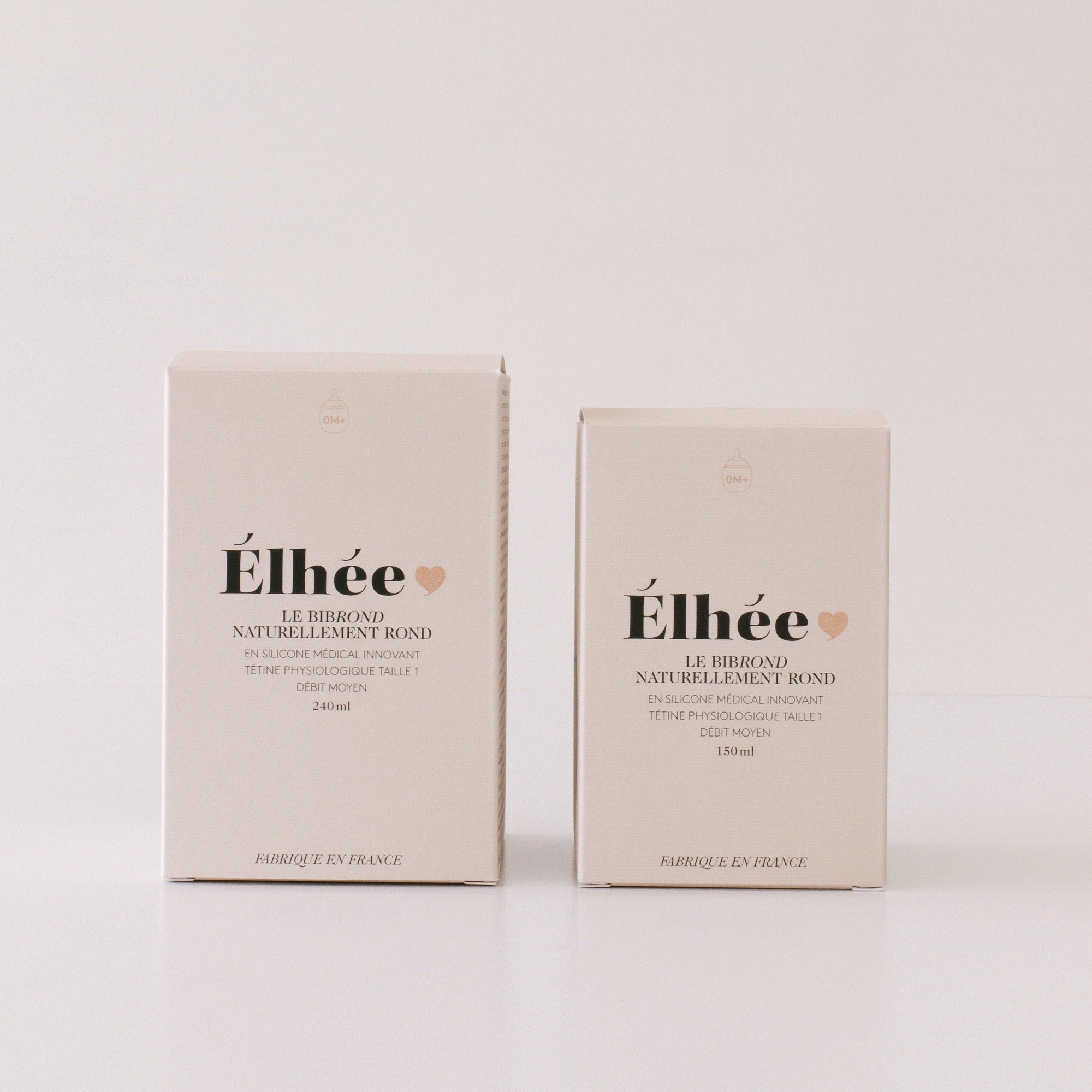 Two boxes of BibRond Bottles on a white surface.