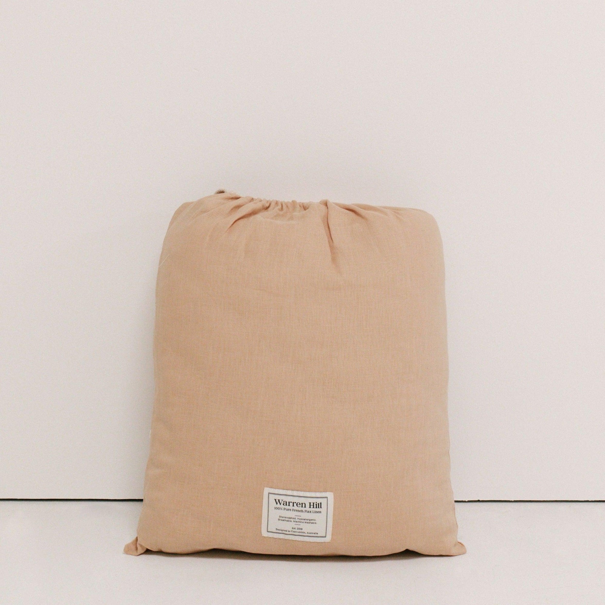 Our Warren Hill baby play mat is made from 100% Pure French Flax Linen with a soft, polyester filling that provides cushion and support for your child's delicate skin. Our linen is stonewashed giving it that beautiful soft, worn-in feel from the first time your child plays on it. Linen is naturally hypoallergenic, extremely durable, and one of the most sustainable materials to harvest and produce in the textile industry.